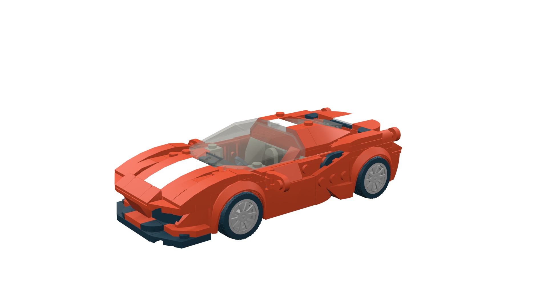TwindBricks3D - Ferrari 488 GTB 3D print model_47