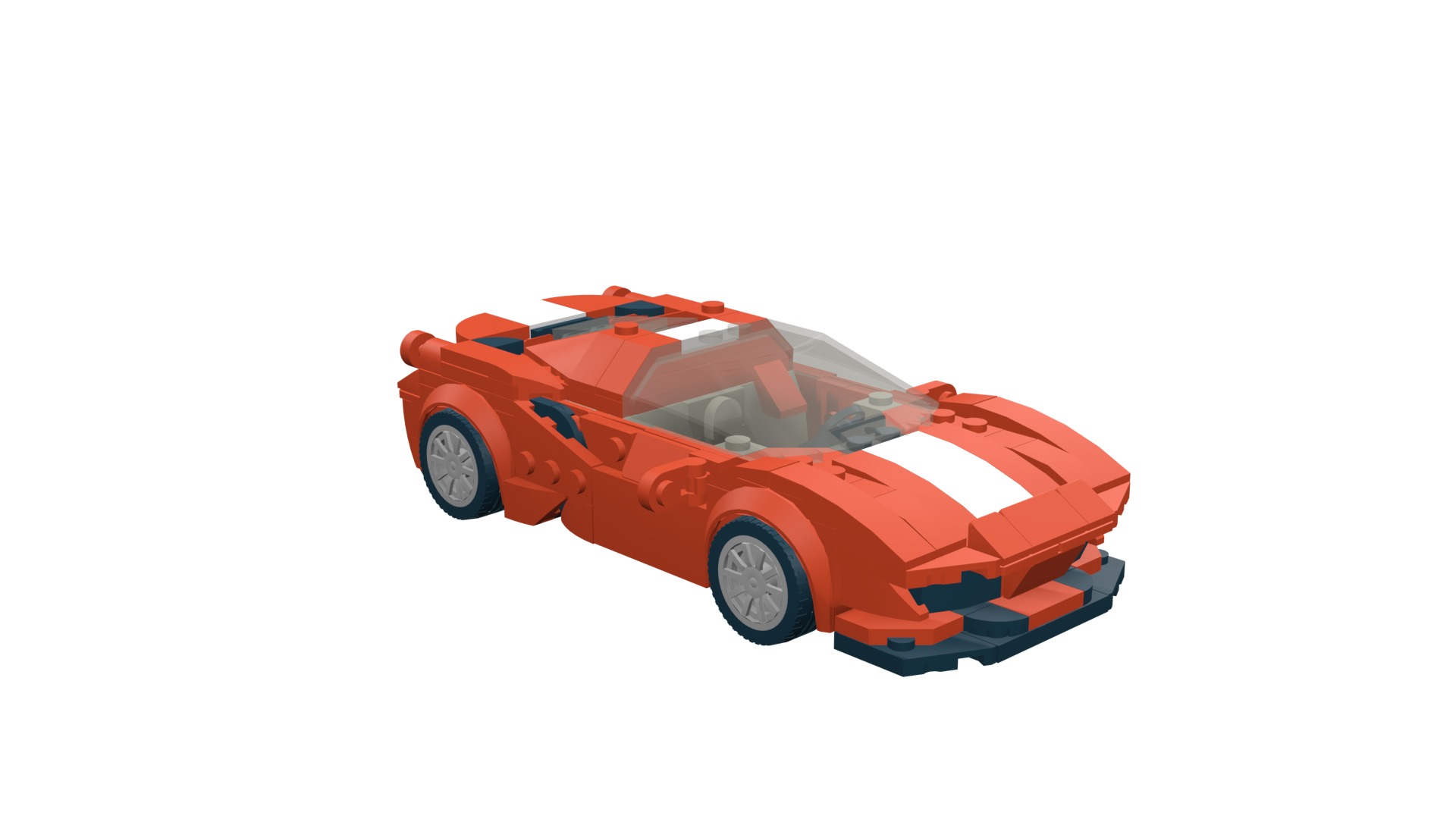 TwindBricks3D - Ferrari 488 GTB 3D print model_15