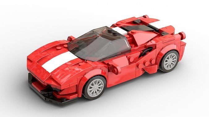 TwindBricks3D - Ferrari 488 GTB 3D print model