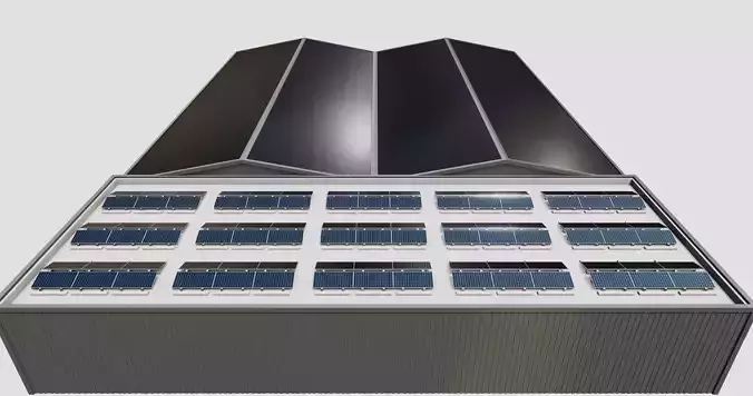 Rooftop Lightweight Solar Construction Type-4