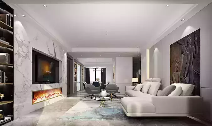 Modern apartment interior