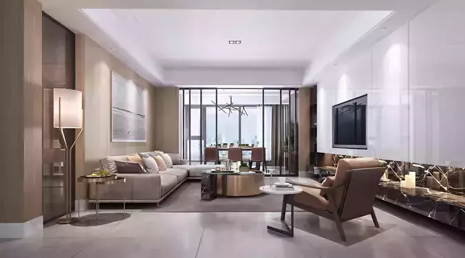 Modern apartment interior