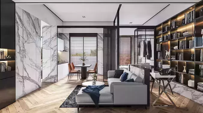 Modern apartment interior