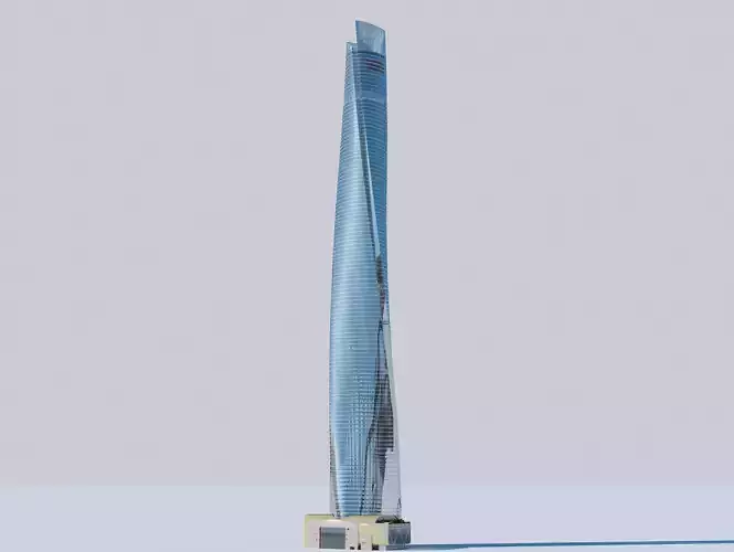 Shanghai Tower 3D model