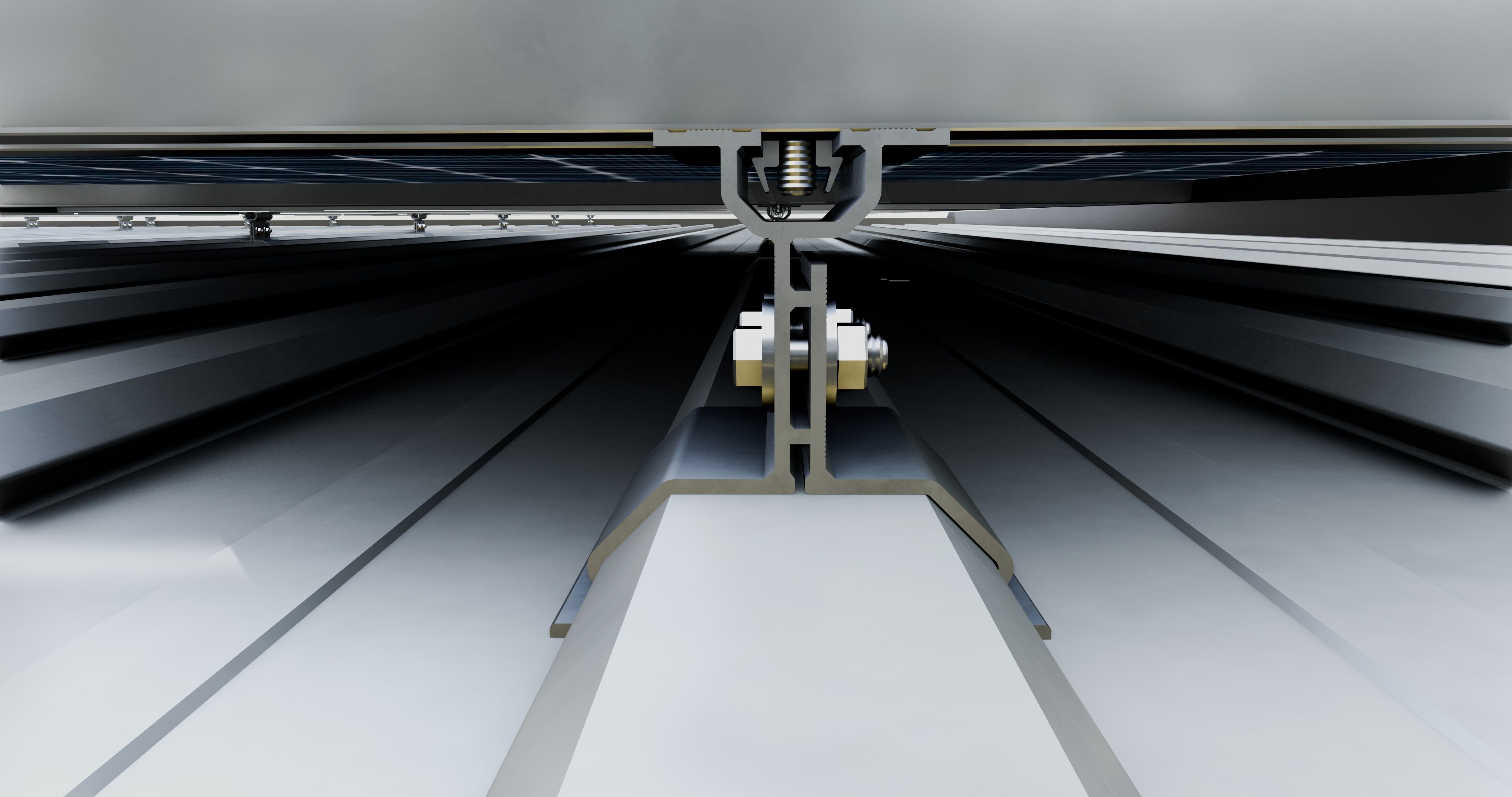Rooftop Solar Systems Type-1 3D model_2