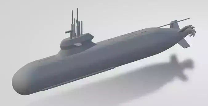 A-26 BLEKINGE CLASS SUBMARINE SCALE MODEL 3D print model