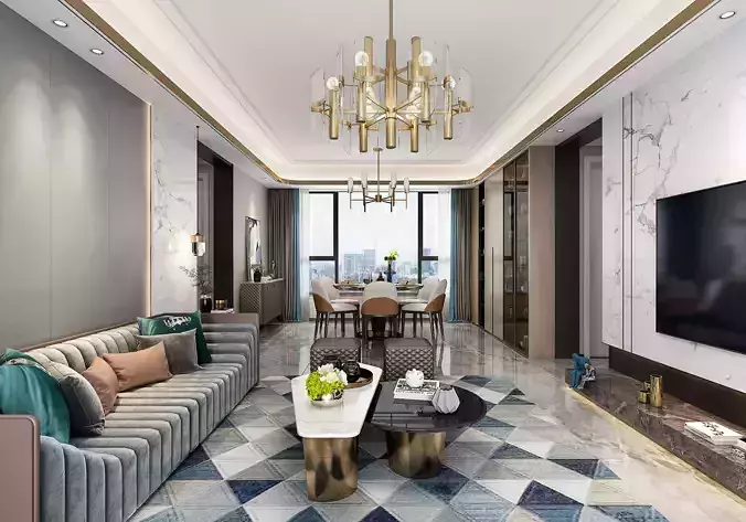 Modern apartment interior