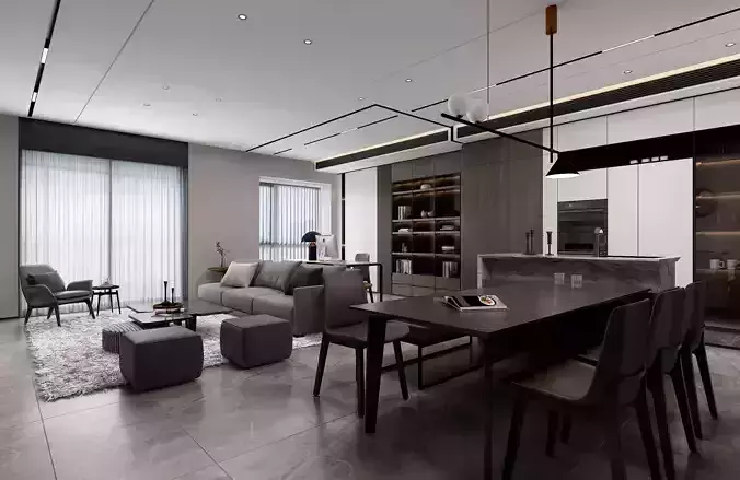 Modern apartment interior