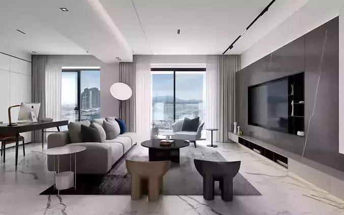 Modern apartment interior