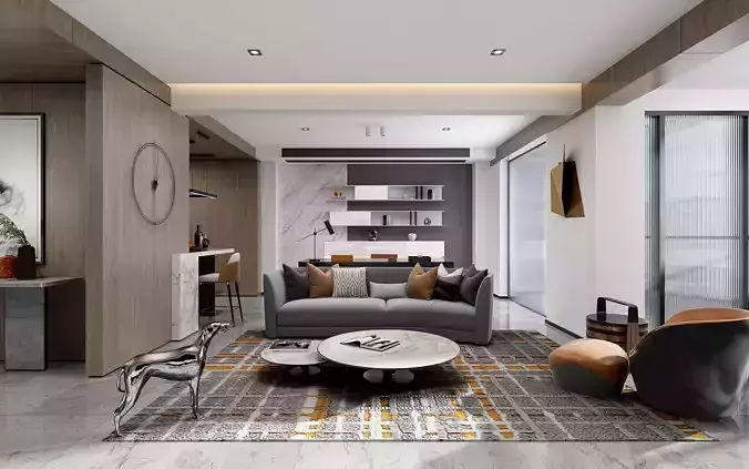 Modern apartment interior