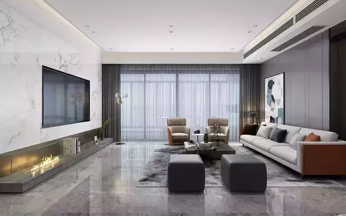 Modern apartment interior