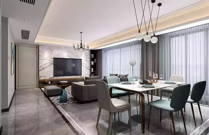 Modern apartment interior