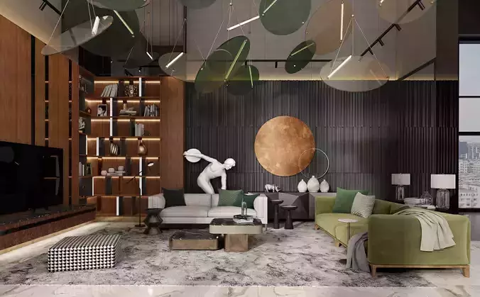 Modern apartment interior