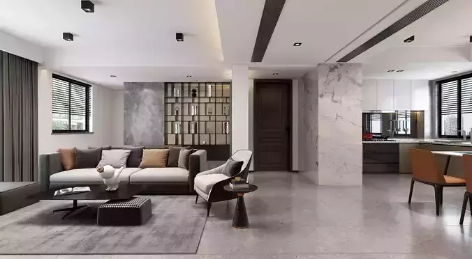 Modern apartment interior