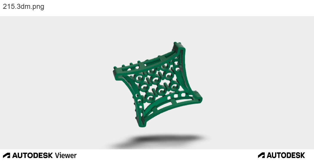 Curved Harmony Band 3D print model_2