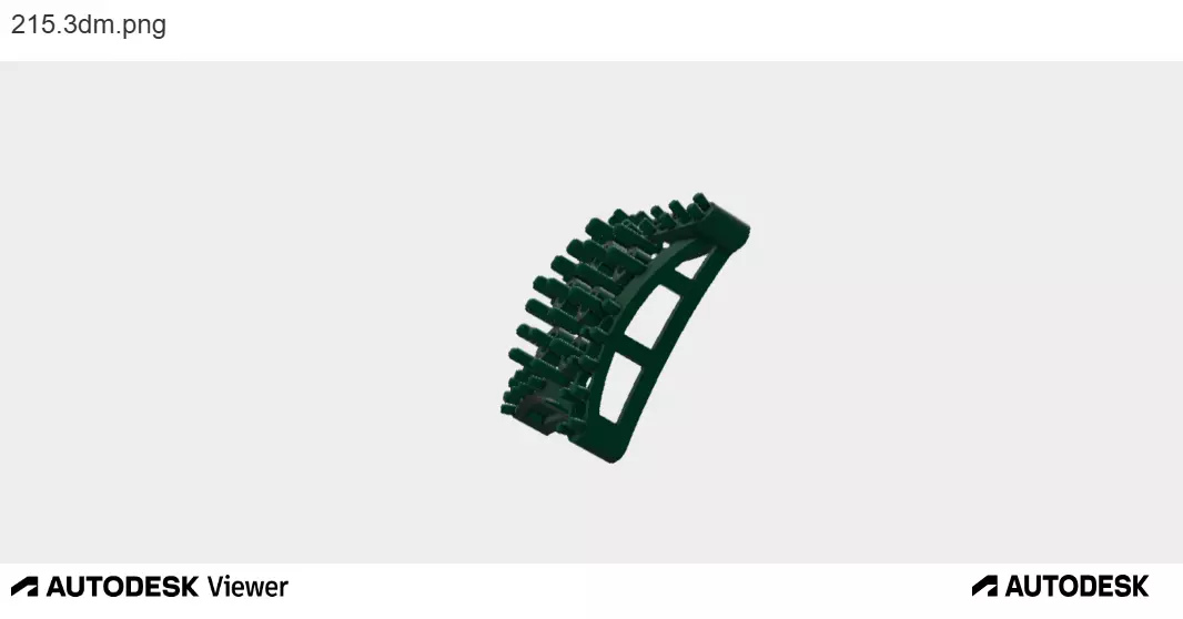 Curved Harmony Band 3D print model_0