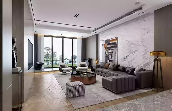 Modern apartment interior
