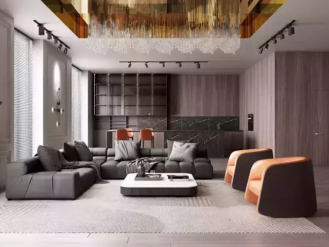 Modern apartment interior