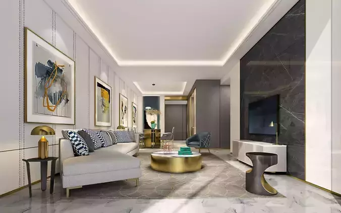 Modern apartment interior
