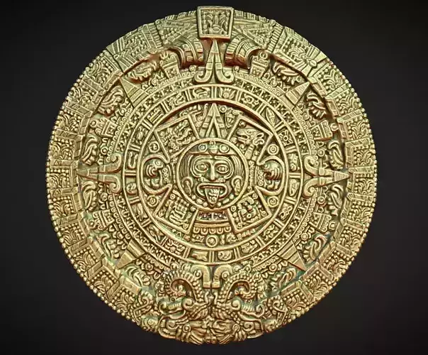 ancient mayan aztec calender