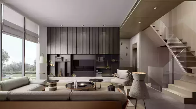 Modern apartment interior