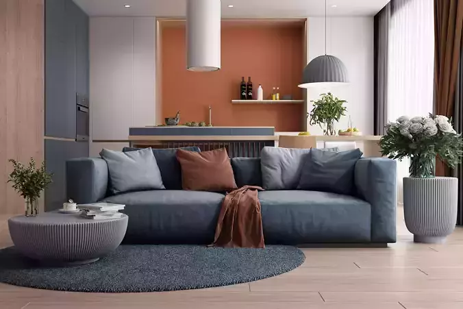 Modern apartment interior
