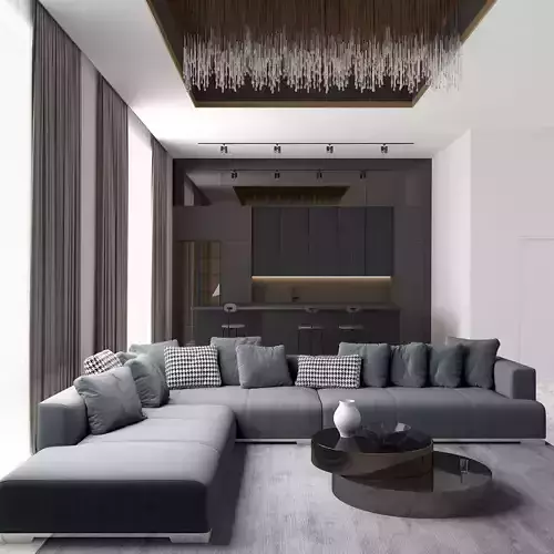 Modern apartment interior