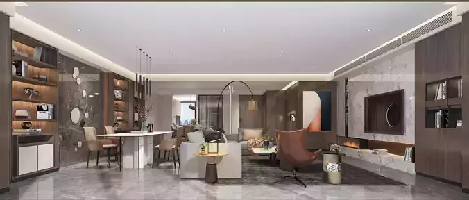 Modern apartment interior