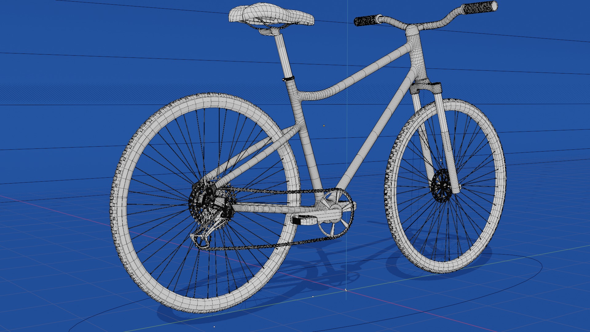 Bicycle Free 3D model_7