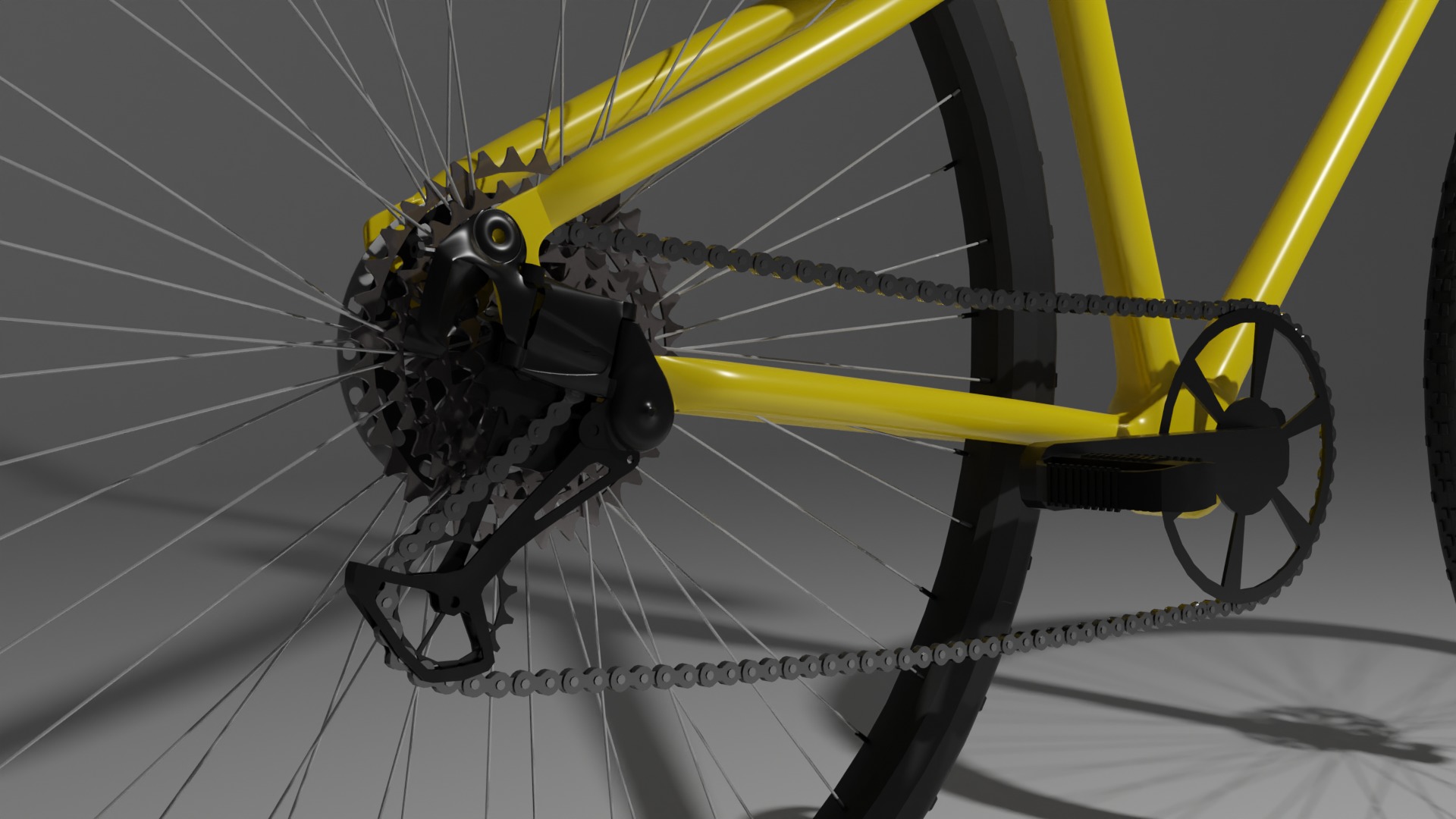 Bicycle Free 3D model_5