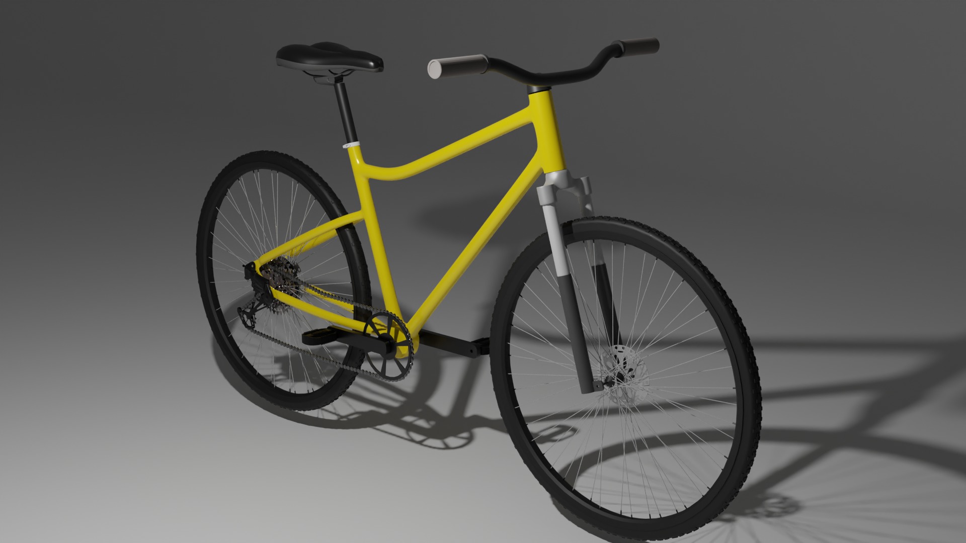 Bicycle Free 3D model_1