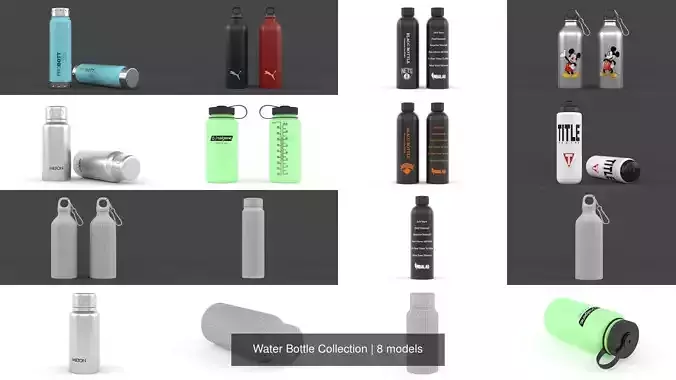Water Bottle Collection 
