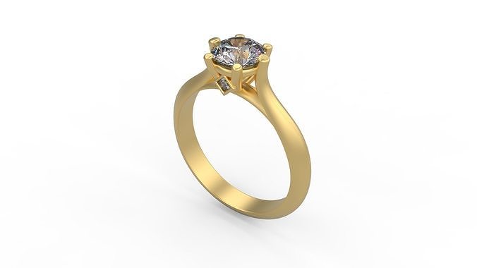 Woman Solitaire 471 3D print model