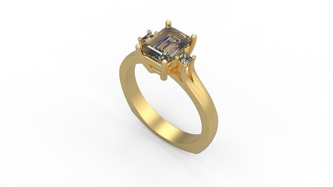Woman Solitaire 480 3D print model