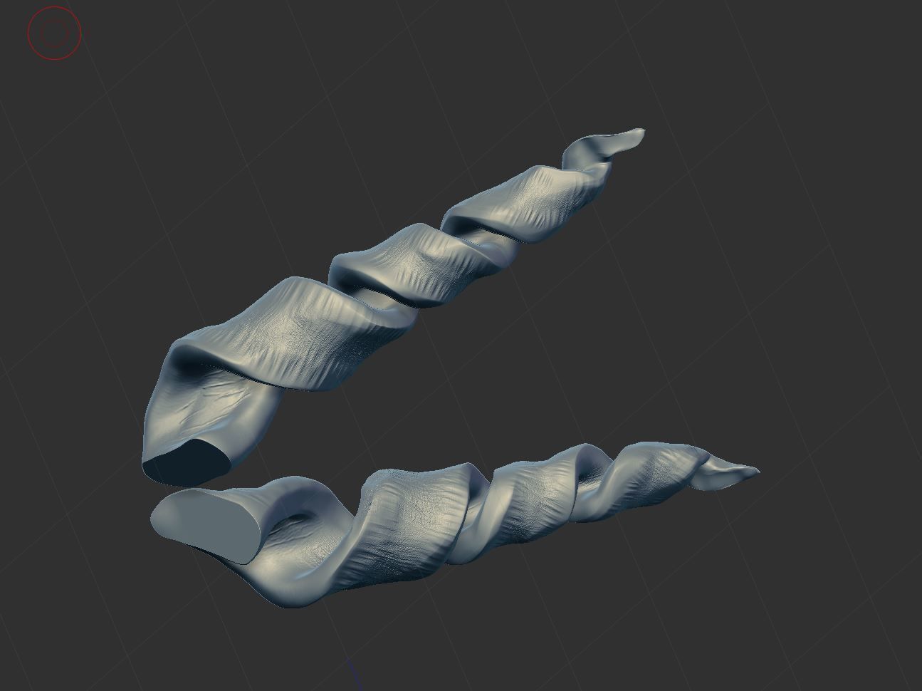 Horns 3D print model_9