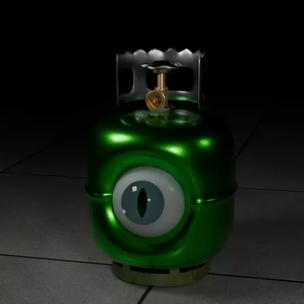 Gas Tank Free 3D model