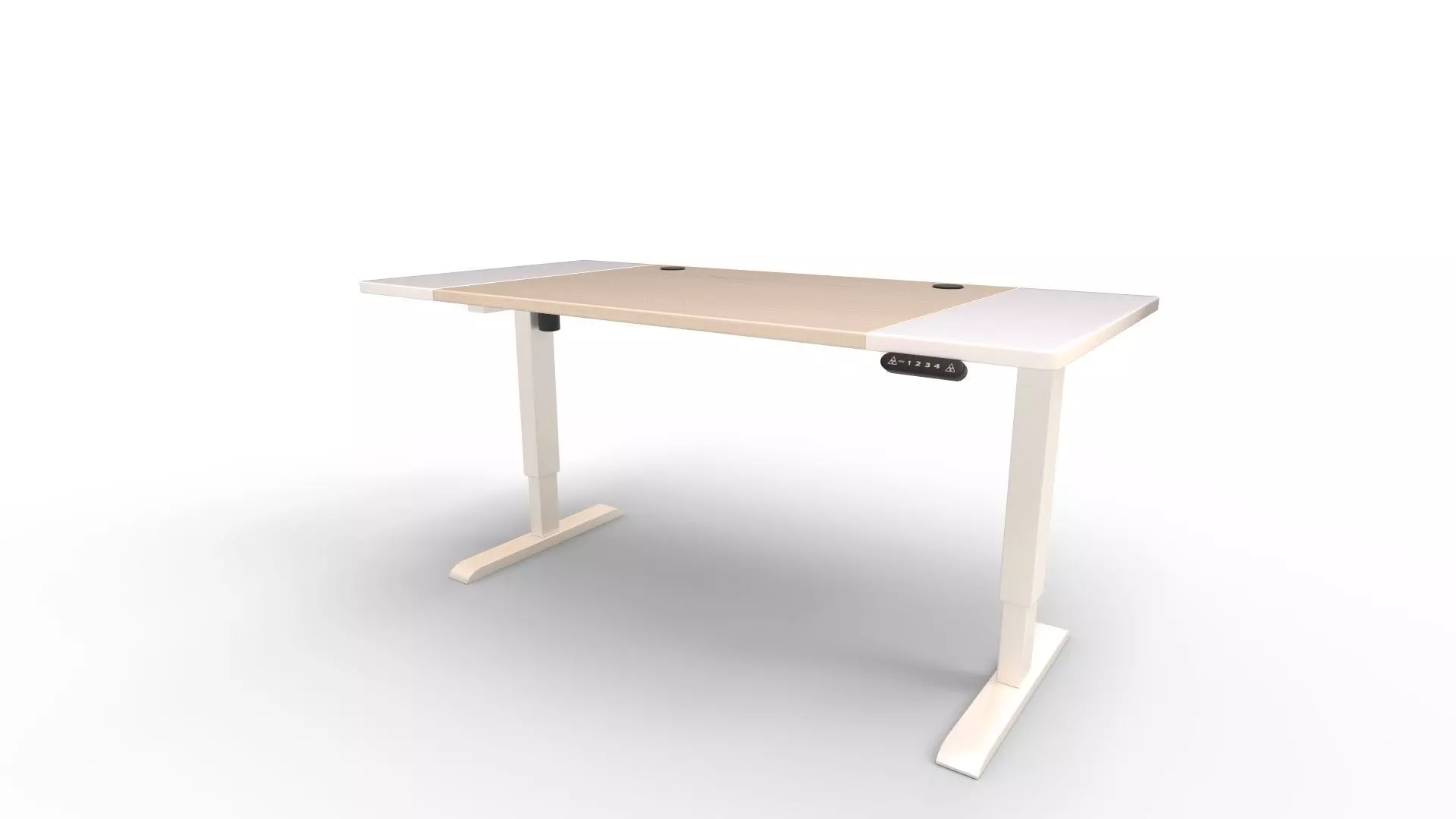 Height Adjustable Standing Desk 3D model_0