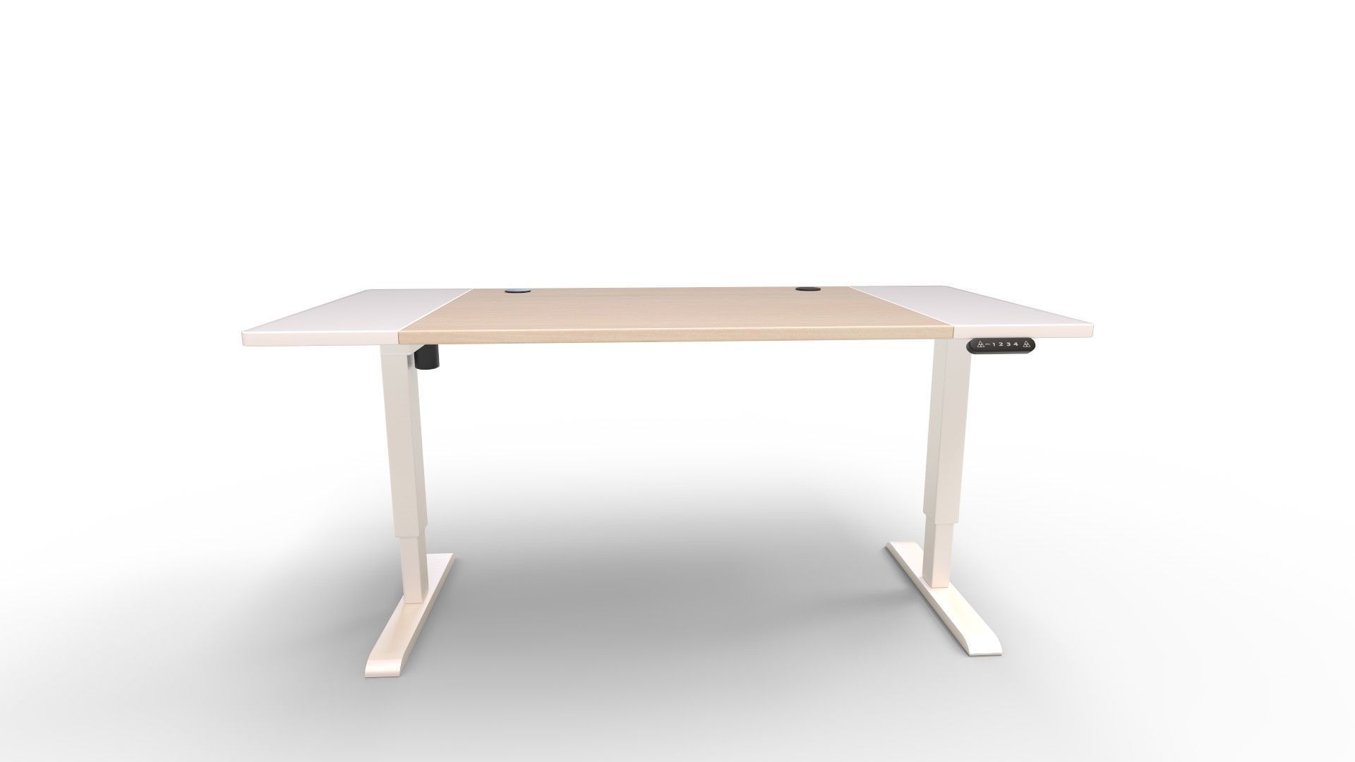 Height Adjustable Standing Desk 3D model_2