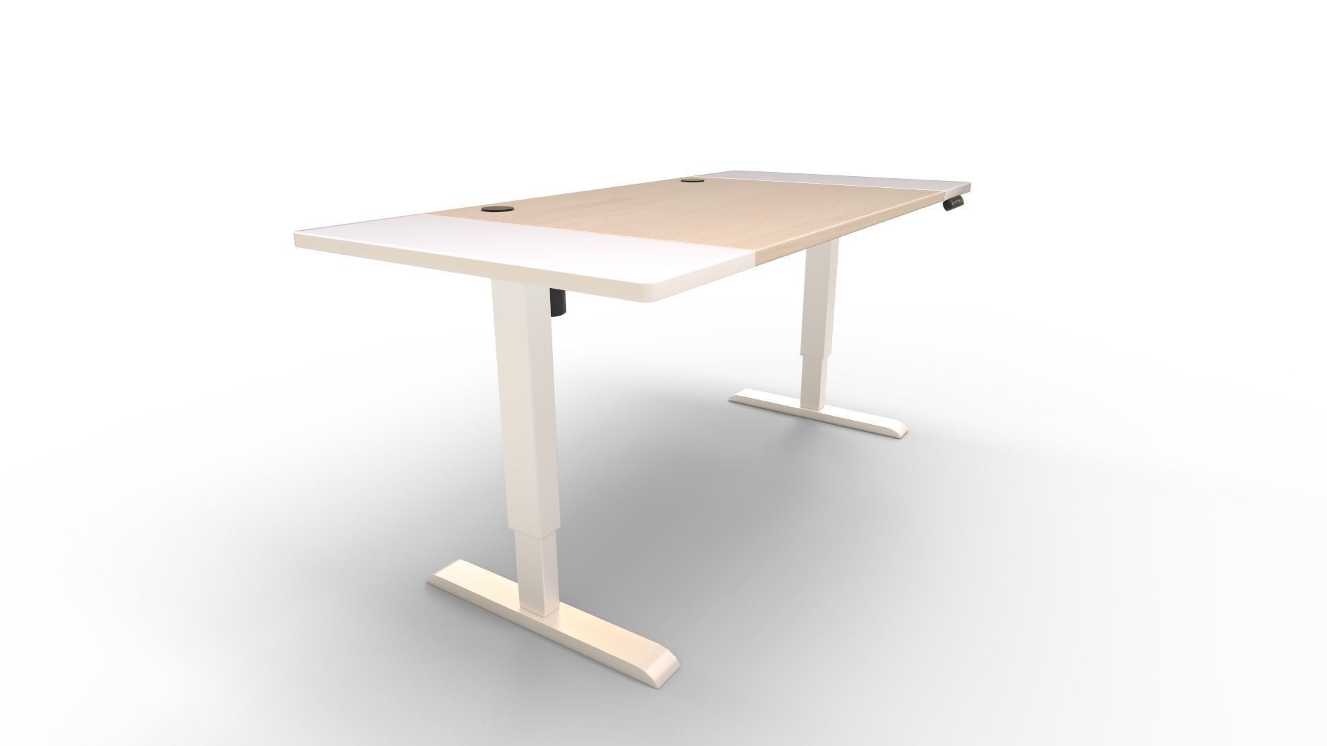 Height Adjustable Standing Desk 3D model_7