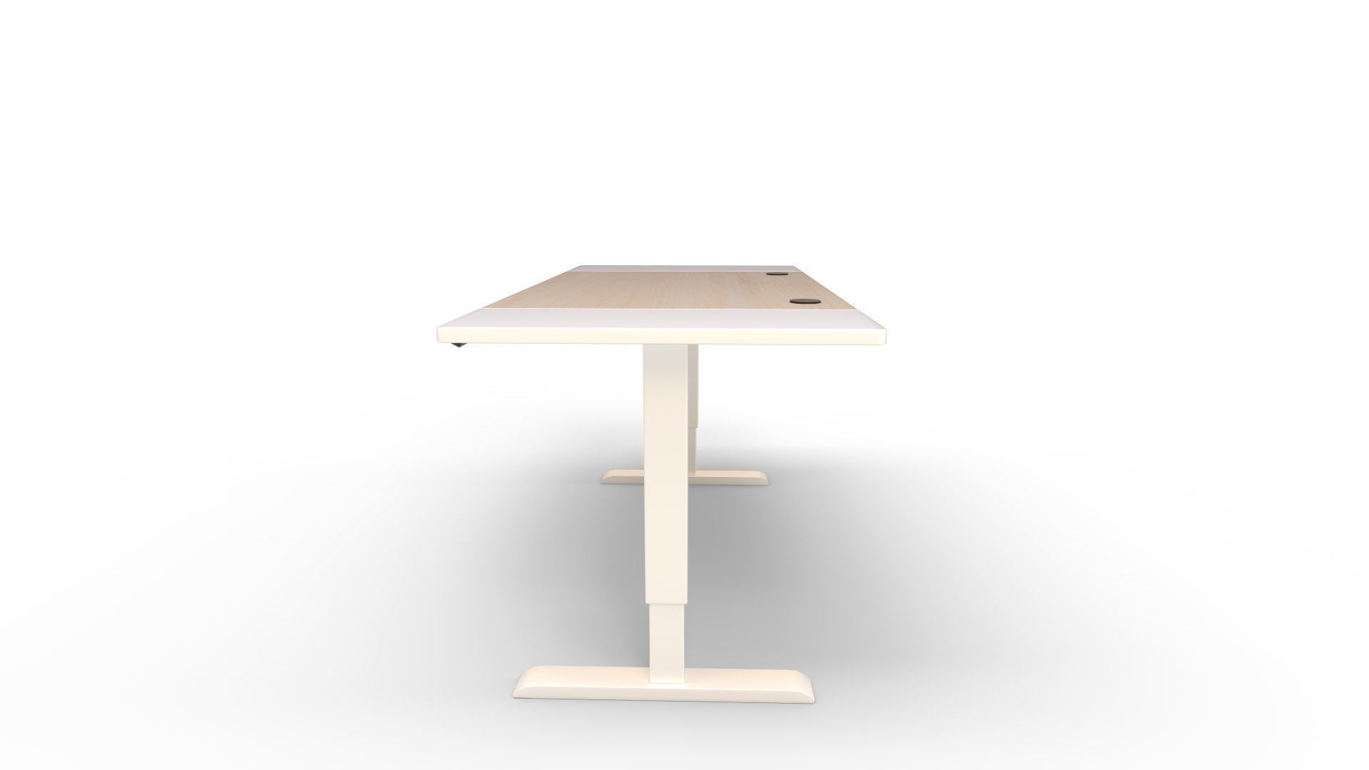 Height Adjustable Standing Desk 3D model_3