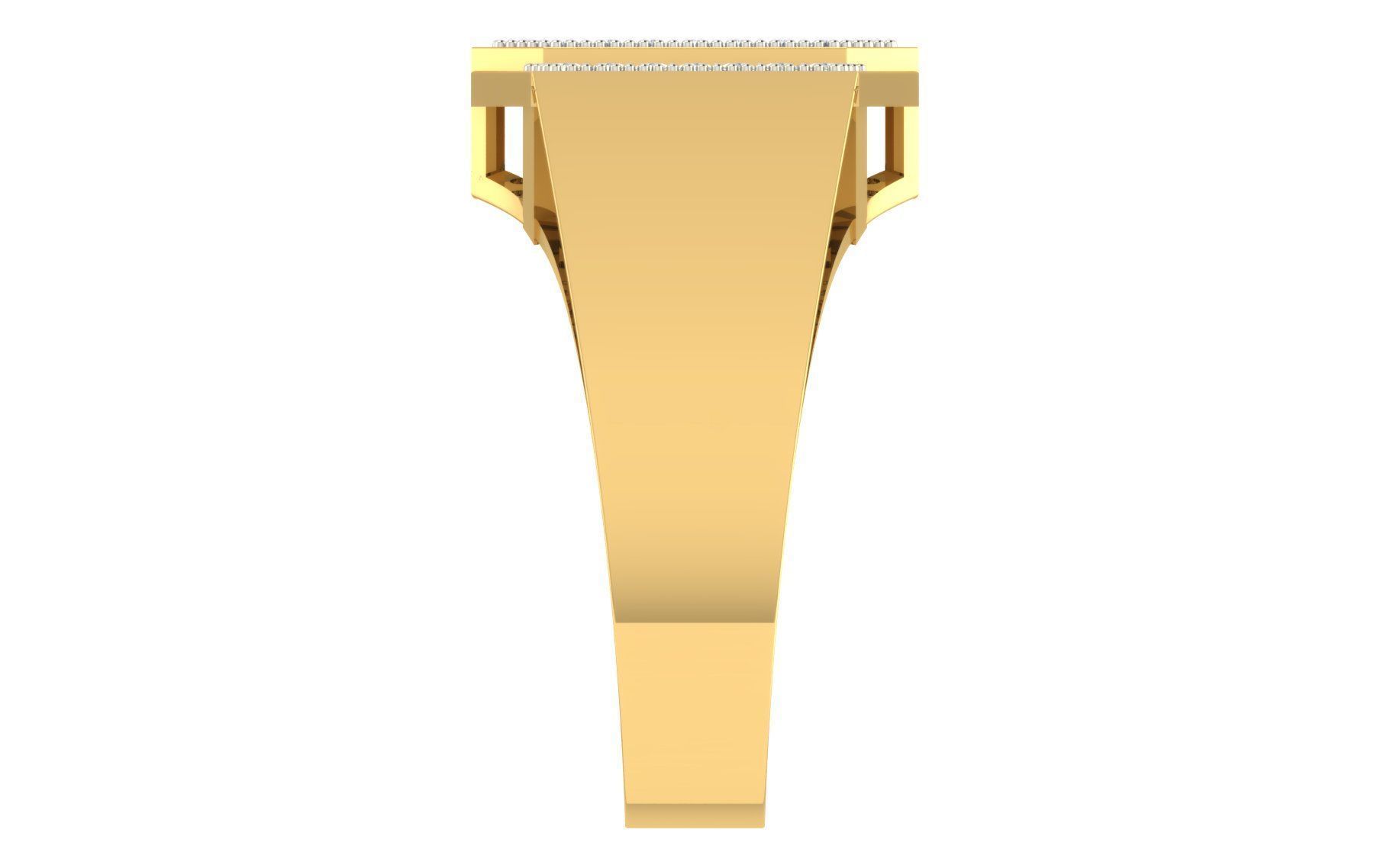 Mens Ring Render 3dm STL OBJ FBX Details 3D print model_5