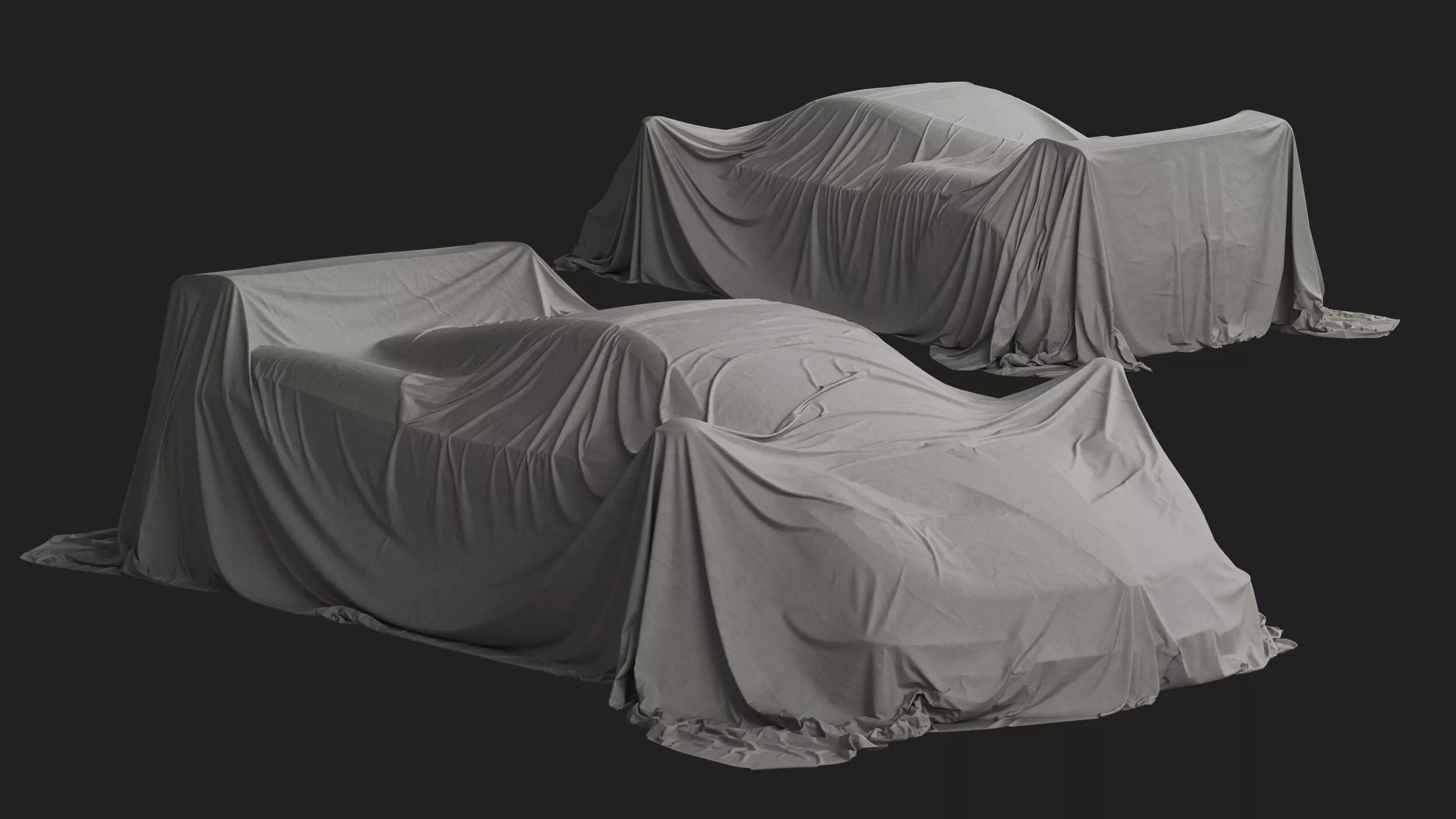 Sportcar Cover 07 3D model
