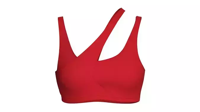 Girls Cutout Sports Bra