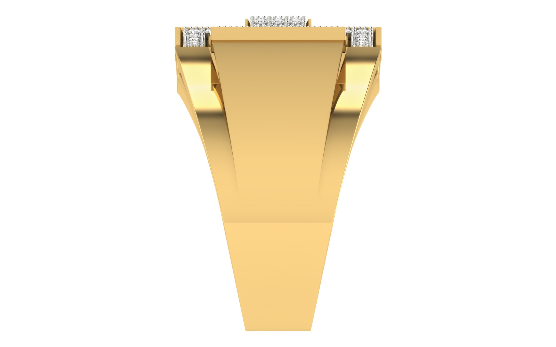 Mens Ring Render 3dm STL OBJ FBX Details 3D print model_6