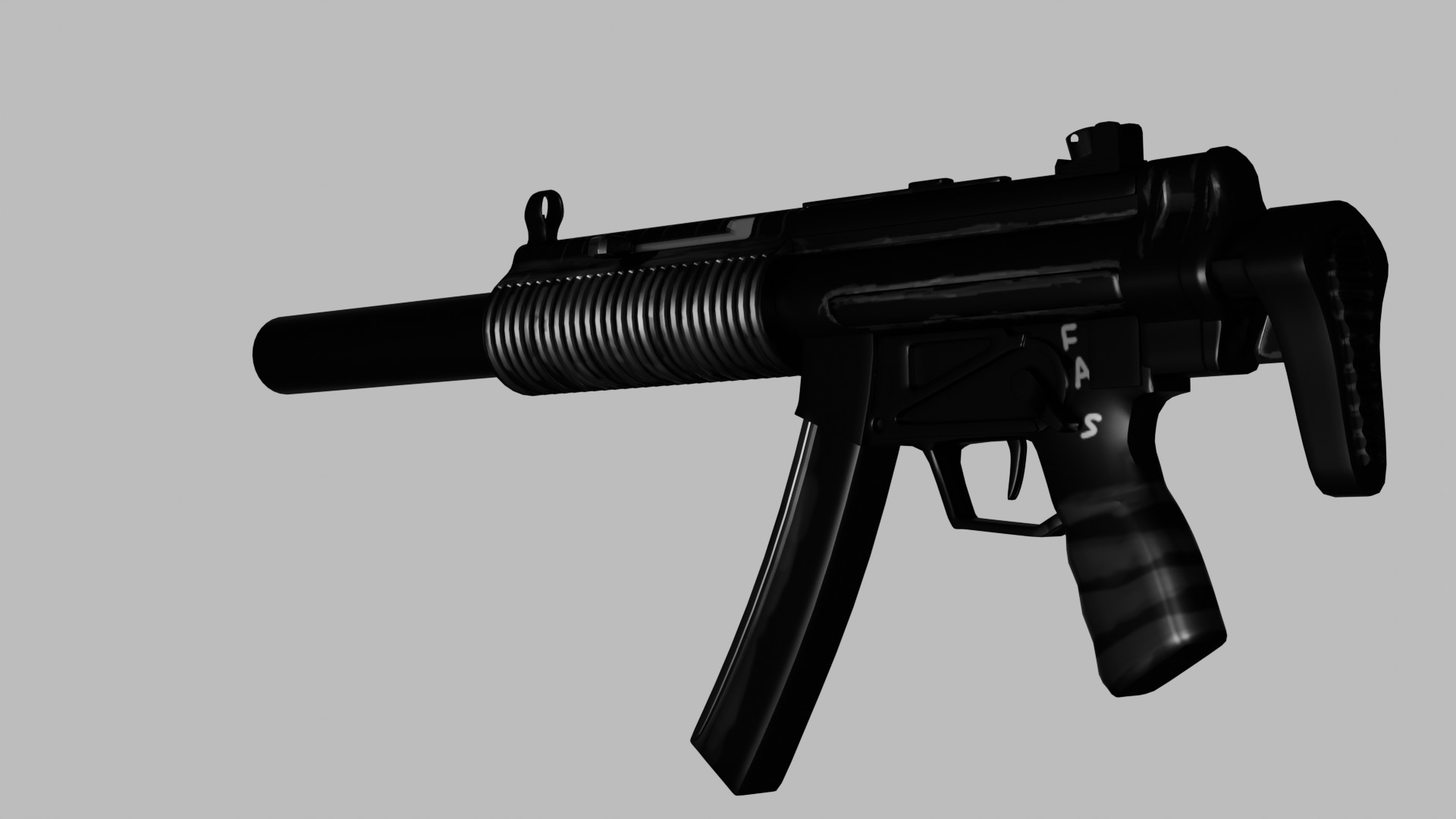 3D Weapon Pack - Game Ready Low-poly 3D model_4