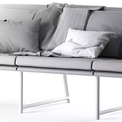 Globewest Antigue Sofa 3D model 4