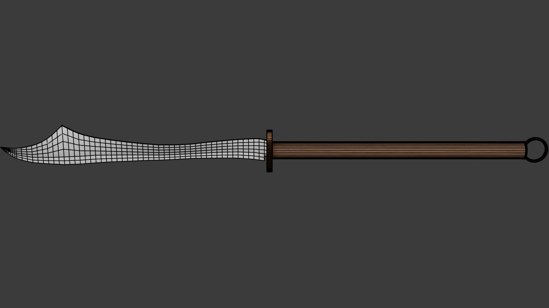 Great Sword of Dao Low-poly 3D model_4