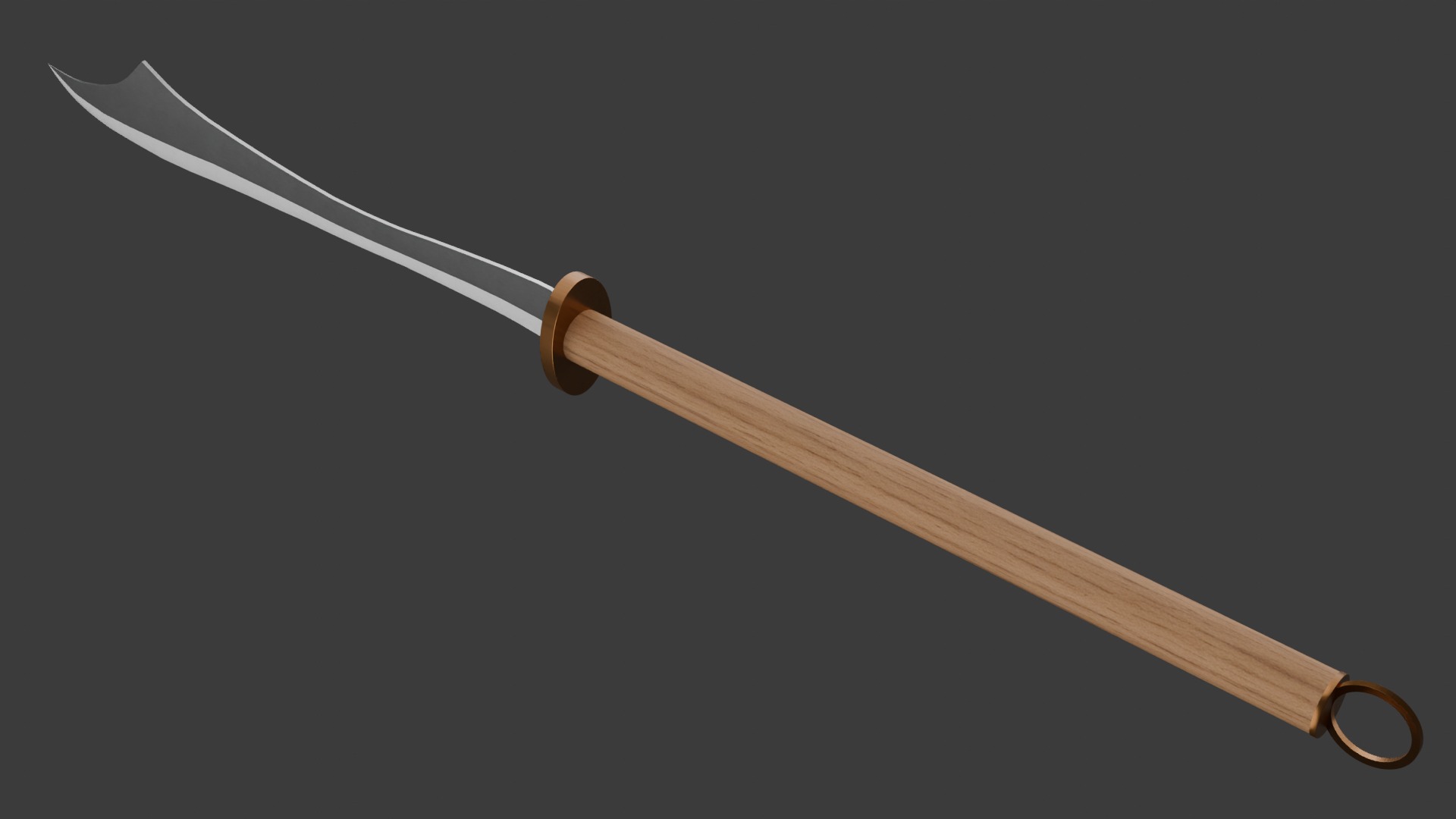 Great Sword of Dao Low-poly 3D model_3