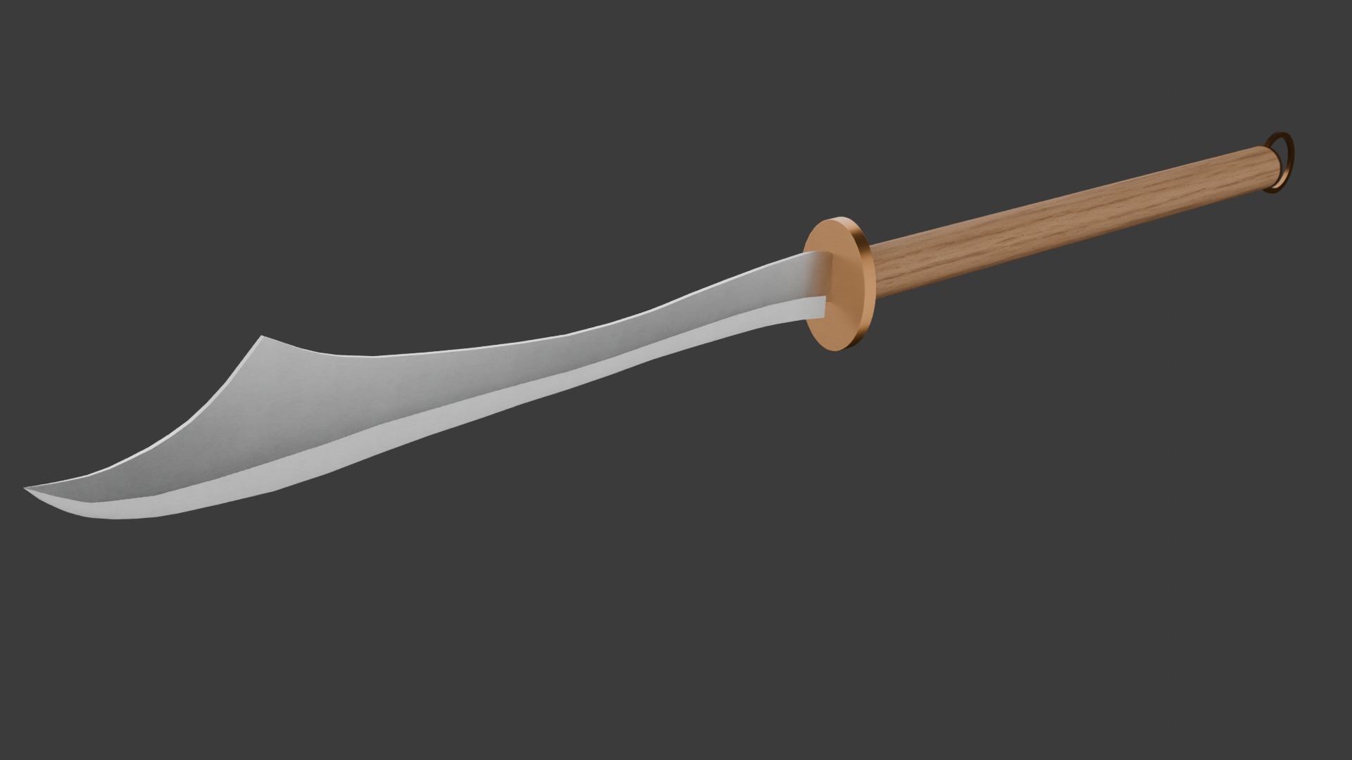 Great Sword of Dao Low-poly 3D model_2