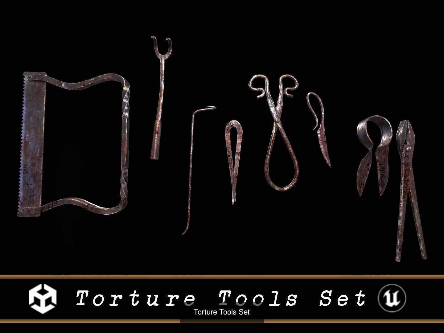 Torture Dungeon Environment 3D Model Collection_42